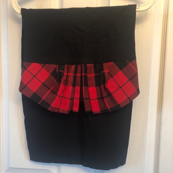 Strapless Bodycon Dress Size M - Picture 3 of 5